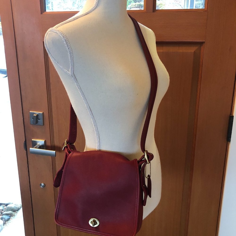 Coach Crossbody Bag in Red